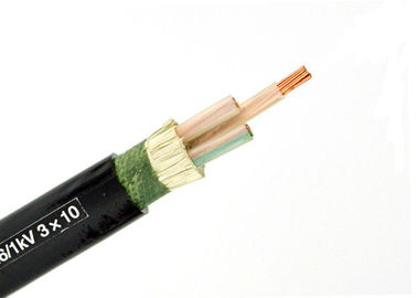 Unarmoured &amp; Armoured XLPE Insulated Power Cable 3 Core Conductor IEC 60502